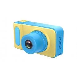 Detský digitálny mini fotoaparát s kamerou modrý