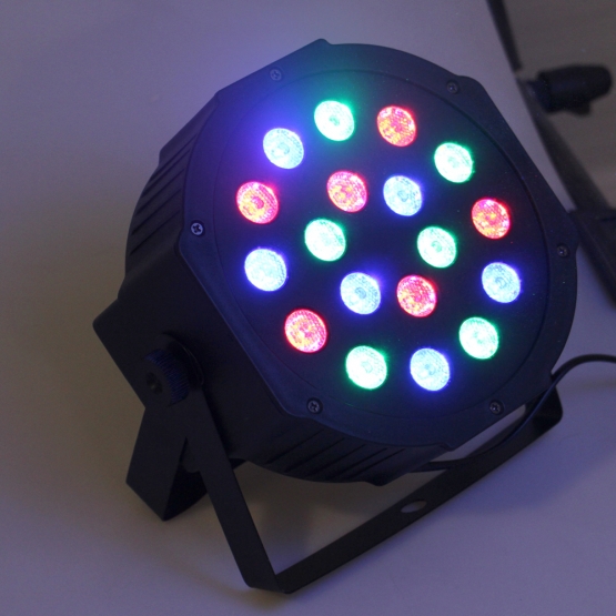 LED mini farebný reflektor