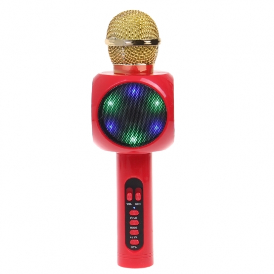 Karaoke mikrofón WS-1816 červený
