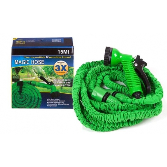 Zahradna hadica Magic Hose 15 m zelená