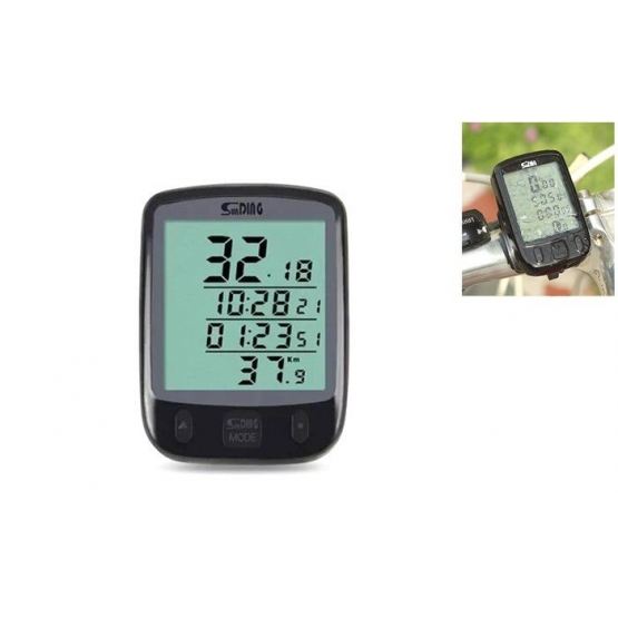Vodeodolný tachometer na bicykel