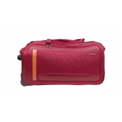 Cestovná taška na kolieskach malá červená
