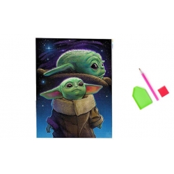 Diamantový obraz Yoda
