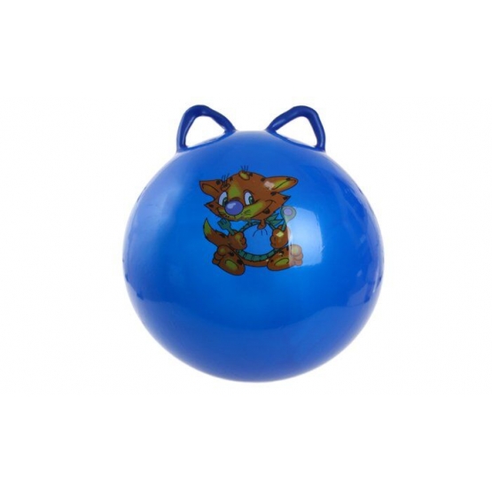 Skákací lopta modrá
