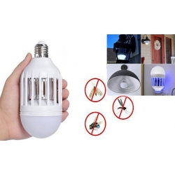 Elektrická žiarovka s lapačom hmyzu
