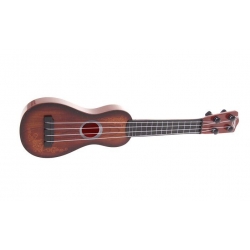 Detská gitara tmavo hnedá
