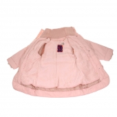 Dievčenská bunda a vesta v jednom ružová vel. 98