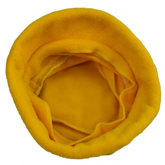  Klobúk fleecový žltý