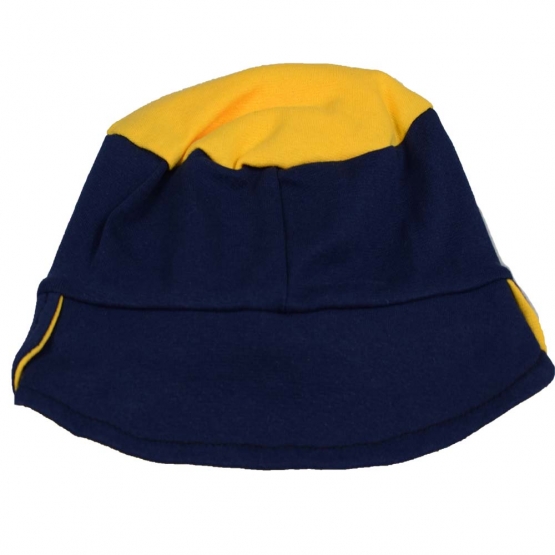 Detský klobúk modro žltý