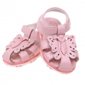 Detské sandálky blikajúce ružové vel.26