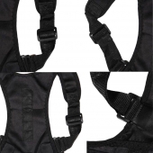 Magnetický rovnací pás na chrbát čierny vel.S