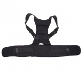 Magnetický rovnací pás na chrbát čierny vel.S