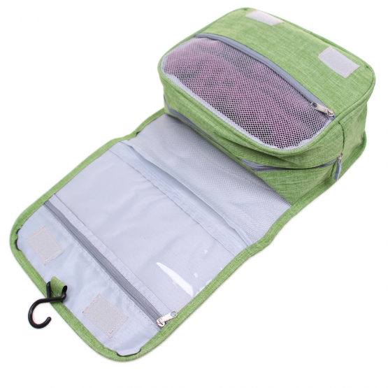 Kozmetická taška závěsná Travel Boxin zelená