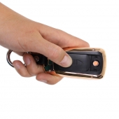 USB zapaľovač kľúč od auta zlatý