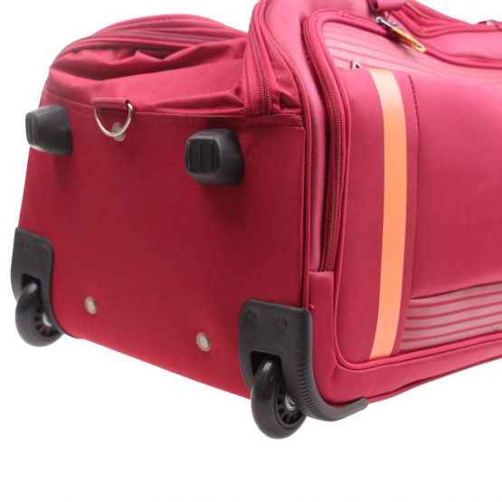 Cestovná taška na kolieskach veľká červená