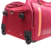 Cestovná taška na kolieskach veľká červená