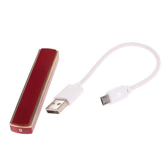 USB zapaľovač lesklý