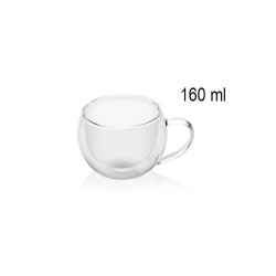 Dvojstenný hrnček na lungo 160 ml