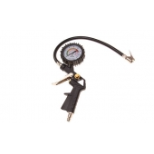 Hustiaci kompresor s manometrom