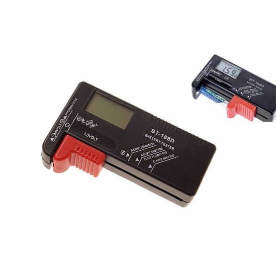 Digitálny tester batérií BT-168D