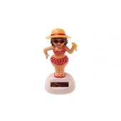 Solárna tancujúce dekorácie plážová pani