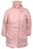 Dievčenská bunda a vesta v jednom ružová vel. 104