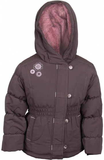 Dievčenské zimné kabátik hnedý vel. 92