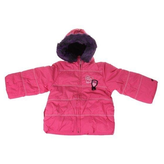 Dievčenská zimná bunda Tokio ružová vel. 146
