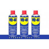 3 ks Univerzálne mazivo WD-40 400 ml