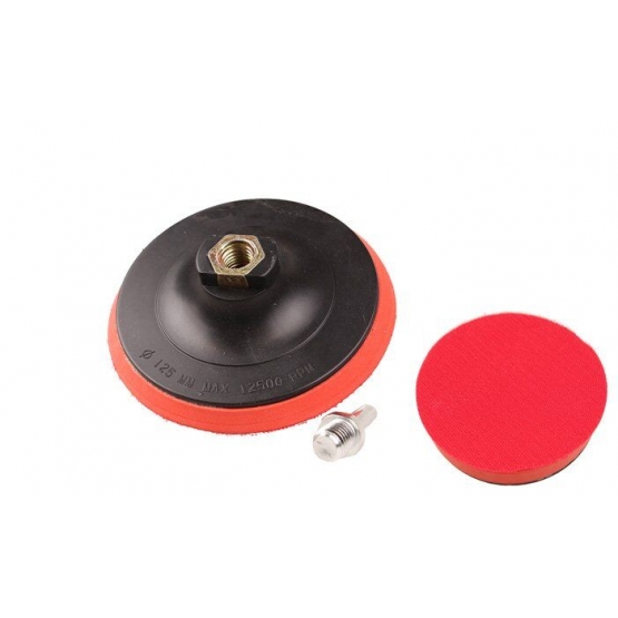 Leštiaci kotúč so suchým zipsom 125 mm