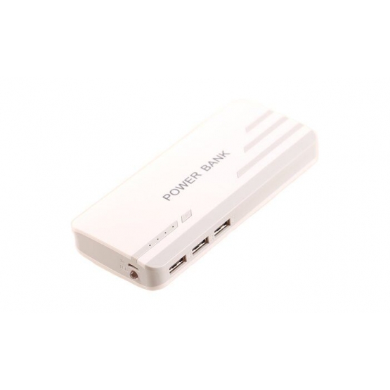 Powerbanka 26 800mAh šedo-biela