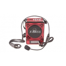 Multimediálne rádio GM-6118TD červené