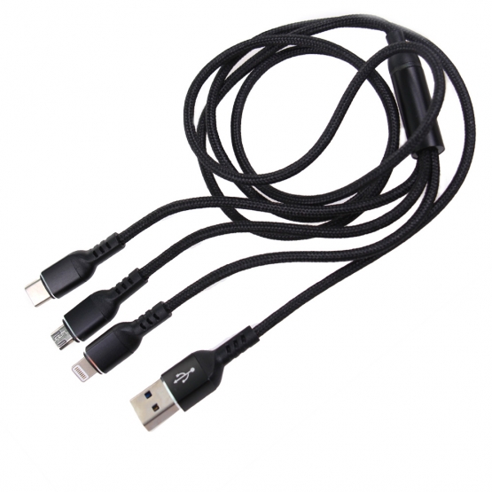 USB kábel 3 v 1