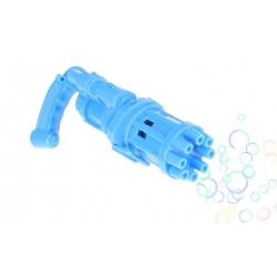 Detská elektrická bublinková pištoľka modrá
