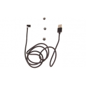 Magnetický USB kábel ZR009 čierný
