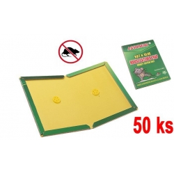 Mini lepová pasca na myši 50 ks