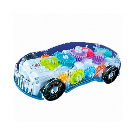 Svietiace auto na batérie
