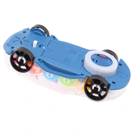 Svietiace auto na batérie