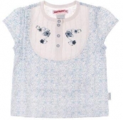 Dievčenské kvetinové tričko veľ.86