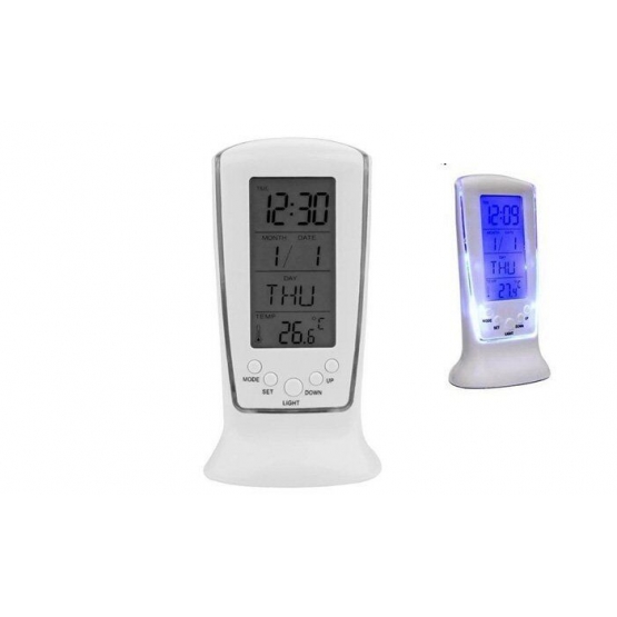 LED digitálne hodiny 1019