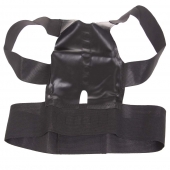 Magnetický rovnací pás-korektor na chrbát čierny