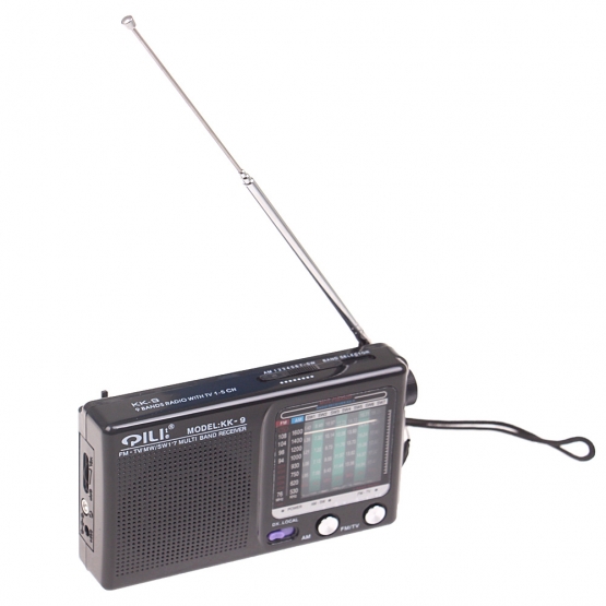 Vreckové rádio KK-9 čierne