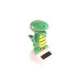Solárne tancujúce dekorácie krokodíl zelený
