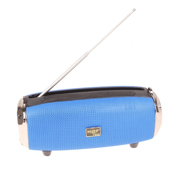Multifunkčný bluetooth reproduktor HF-F866 modrý