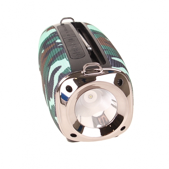 Multifunkčný bluetooth reproduktor HF-F866 maskáčový