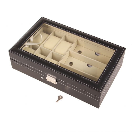 Box na hodinky XXL čierny