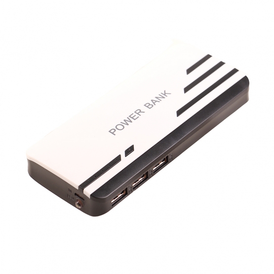 Powerbanka 26 800mAh čierno-biela