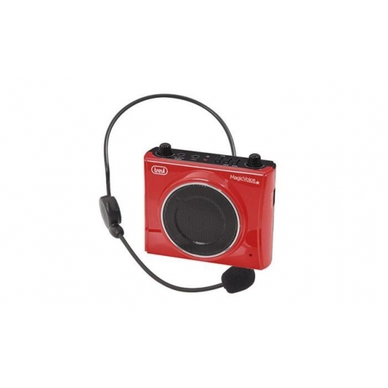 Zosilňovač hlasu Trevi K 755 USB RED