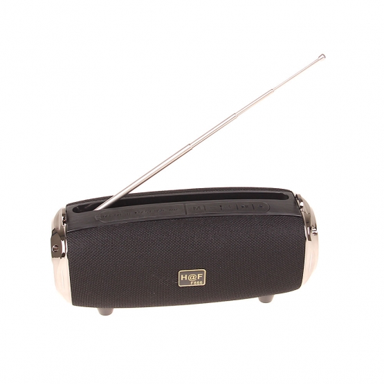 Multifunkčný bluetooth reproduktor HF-F866 čierny