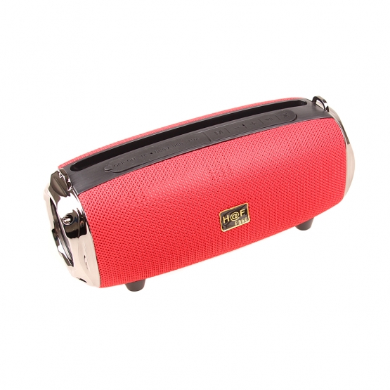 Multifunkčný bluetooth reproduktor HF-F866 červený